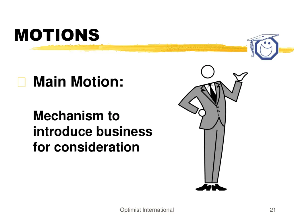 motions