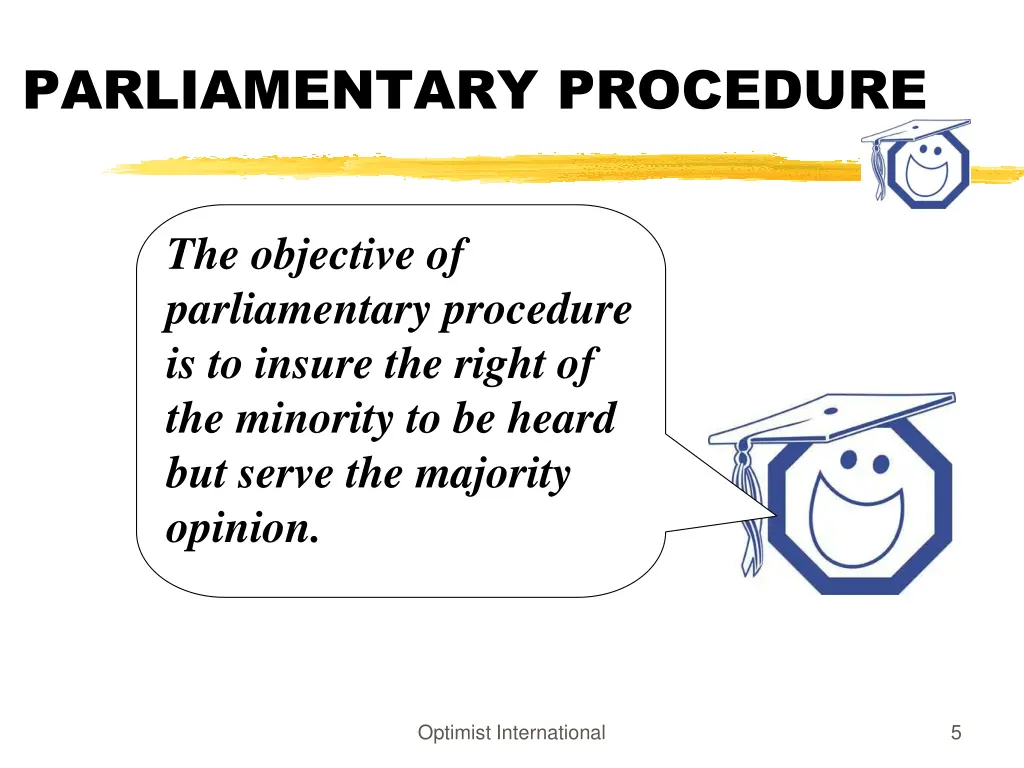 parliamentary procedure