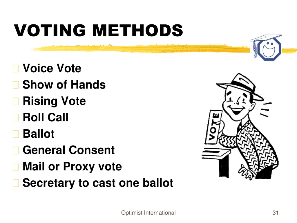 voting methods