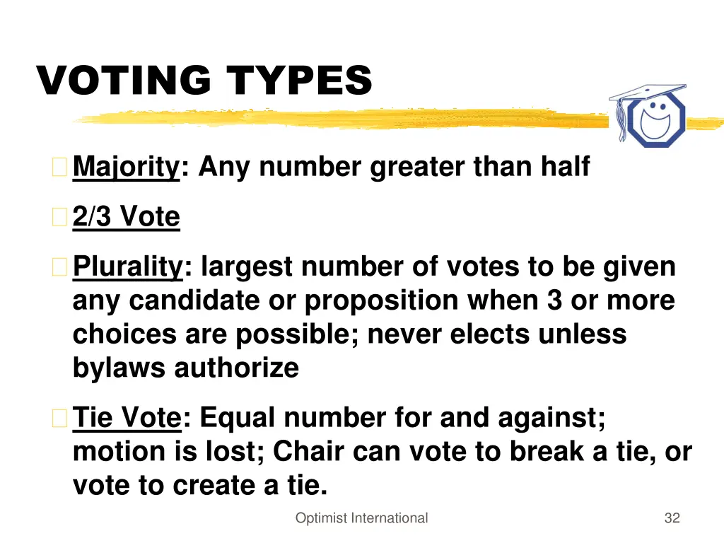 voting types