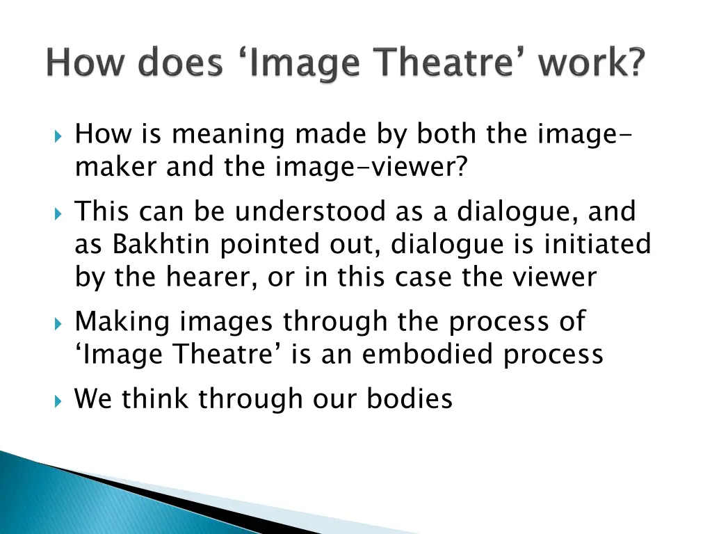 how is meaning made by both the image maker