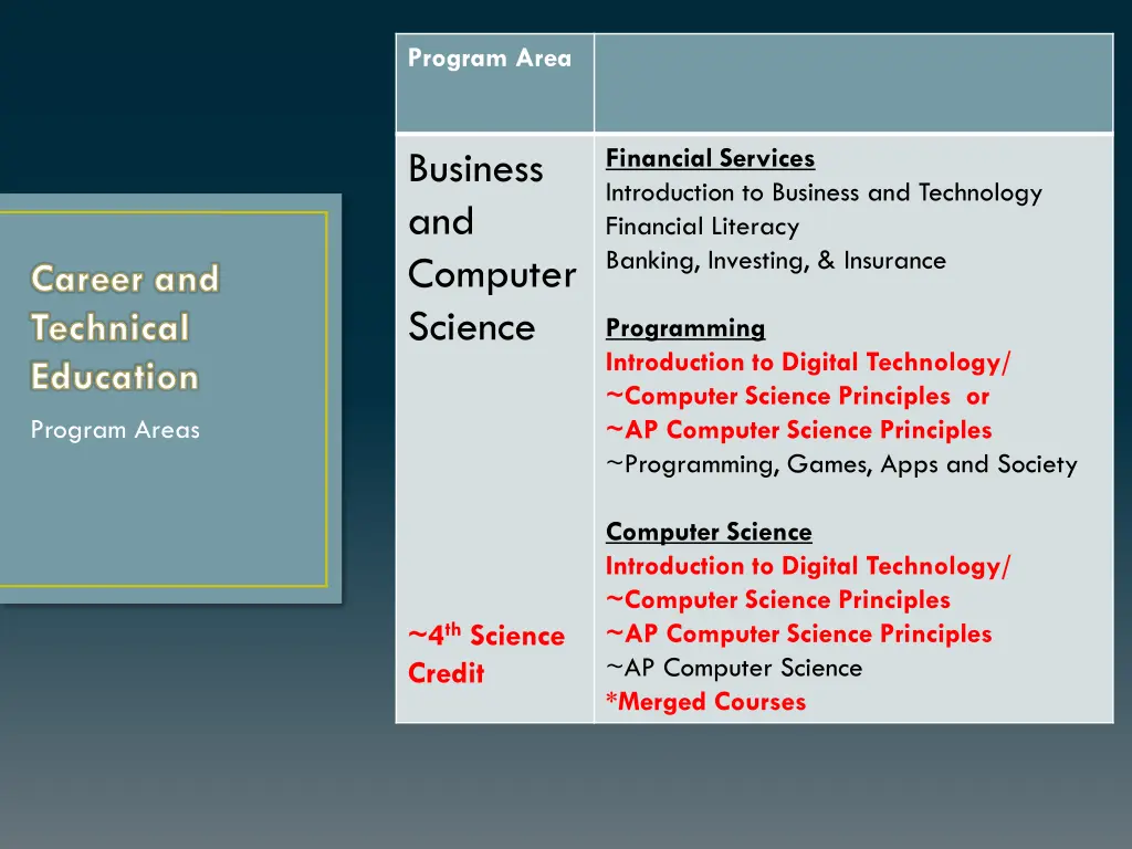 program area 2