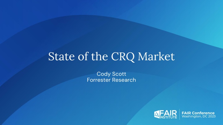 state of the crq market