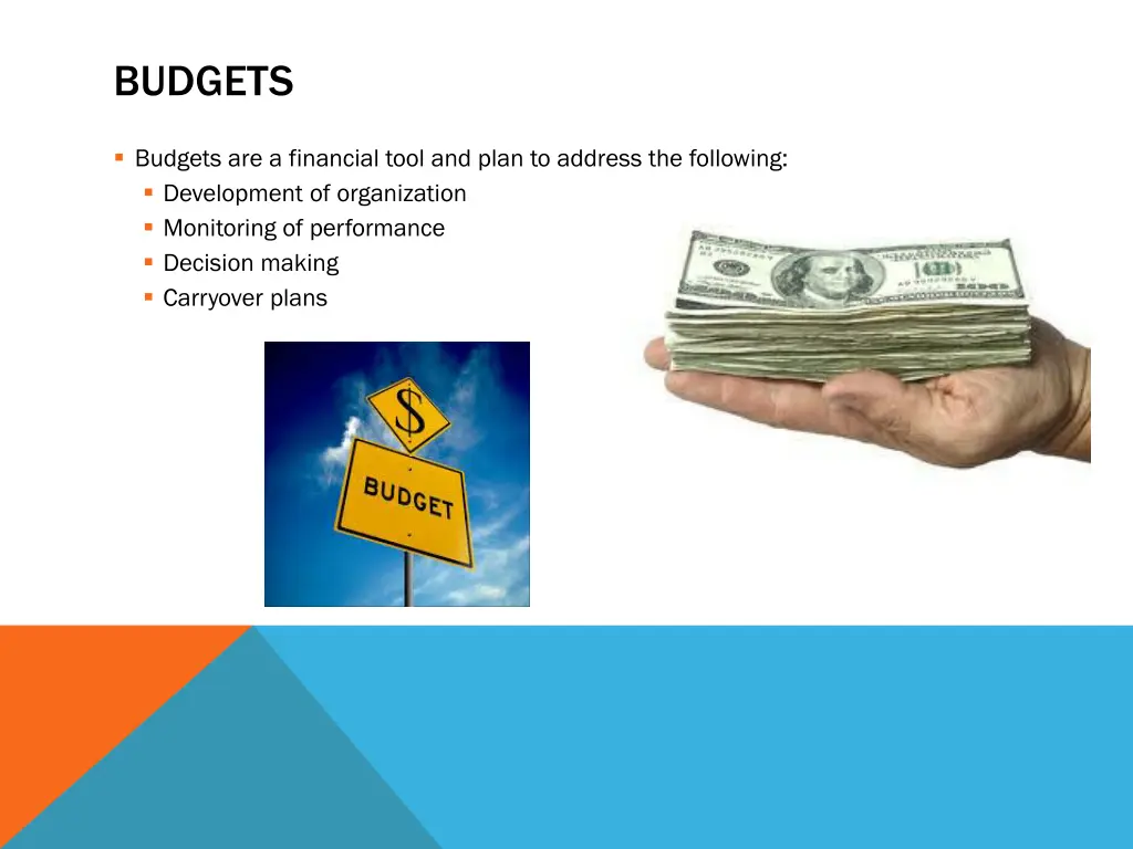 budgets