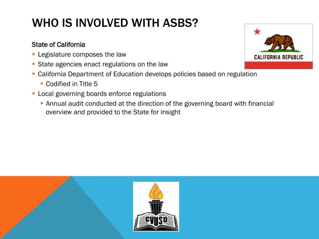 who is involved with asbs