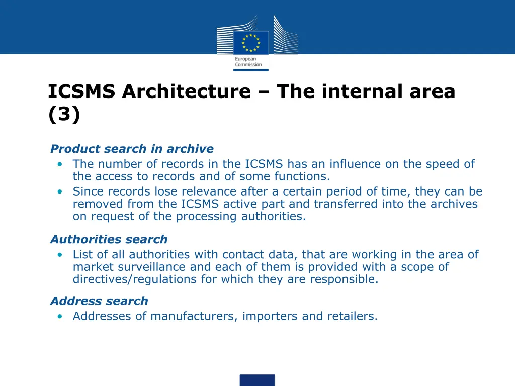 icsms architecture the internal area 3