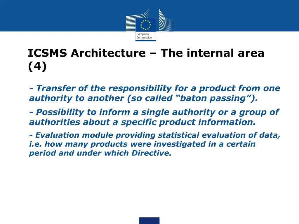 icsms architecture the internal area 4