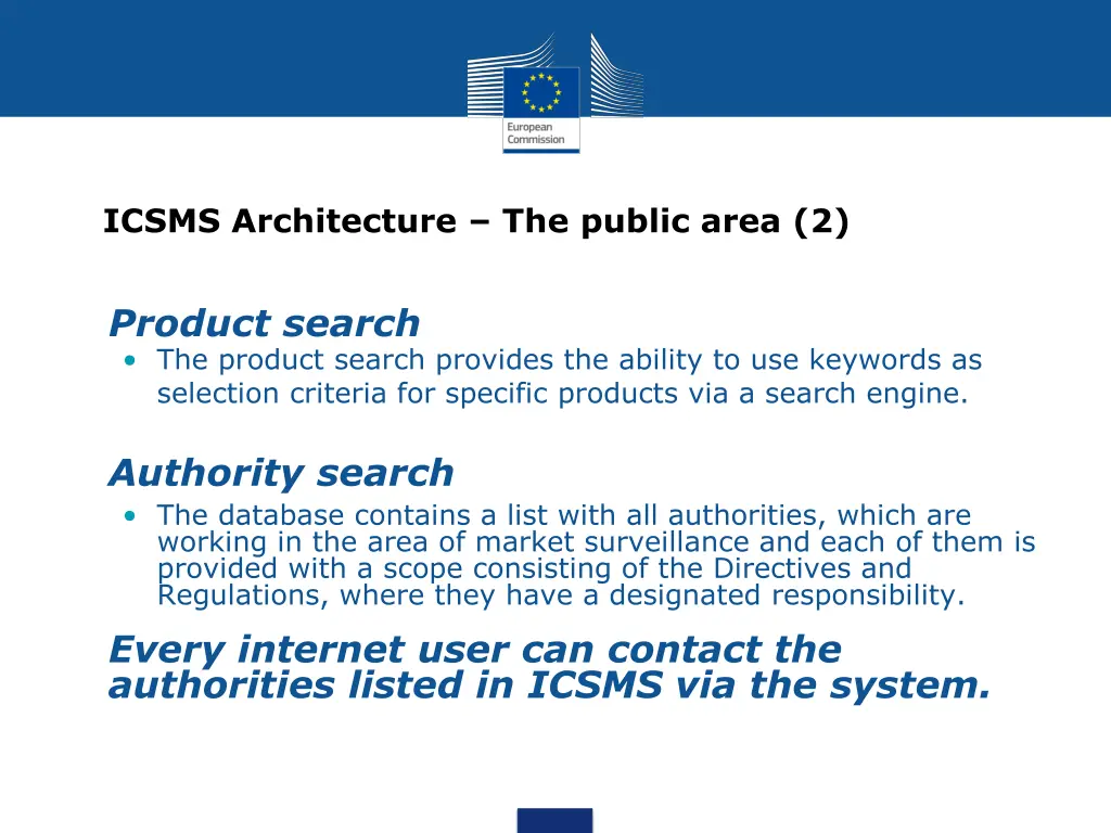 icsms architecture the public area 2