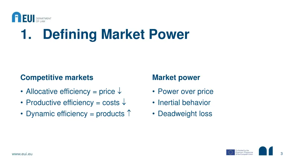 1 defining market power