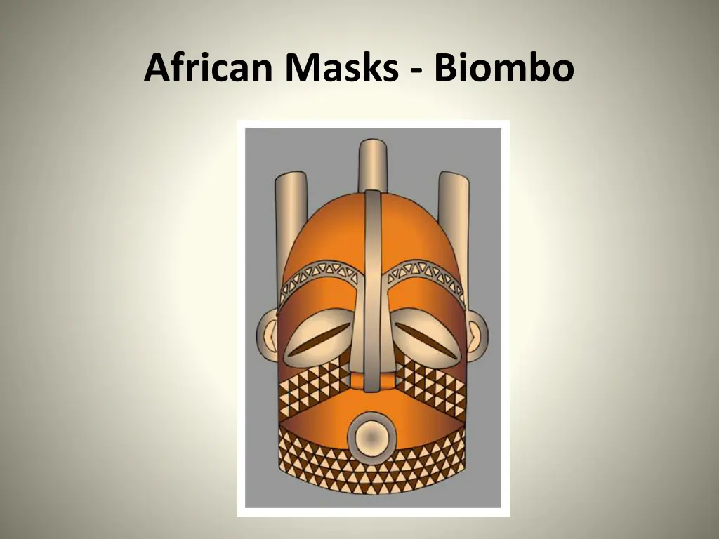 african masks biombo