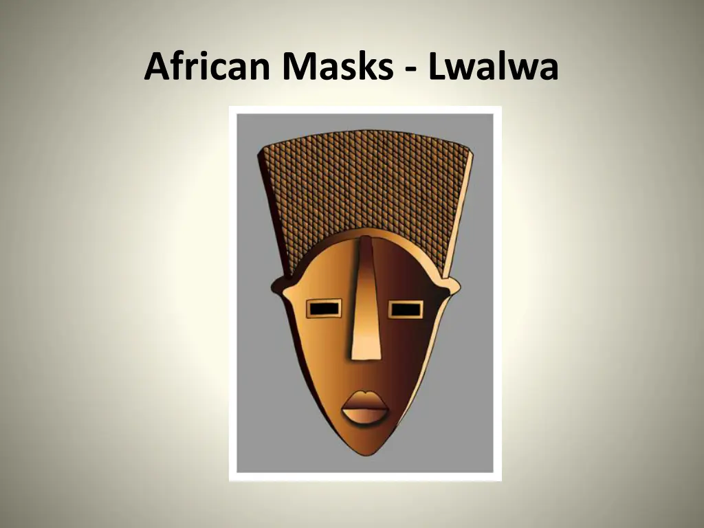 african masks lwalwa