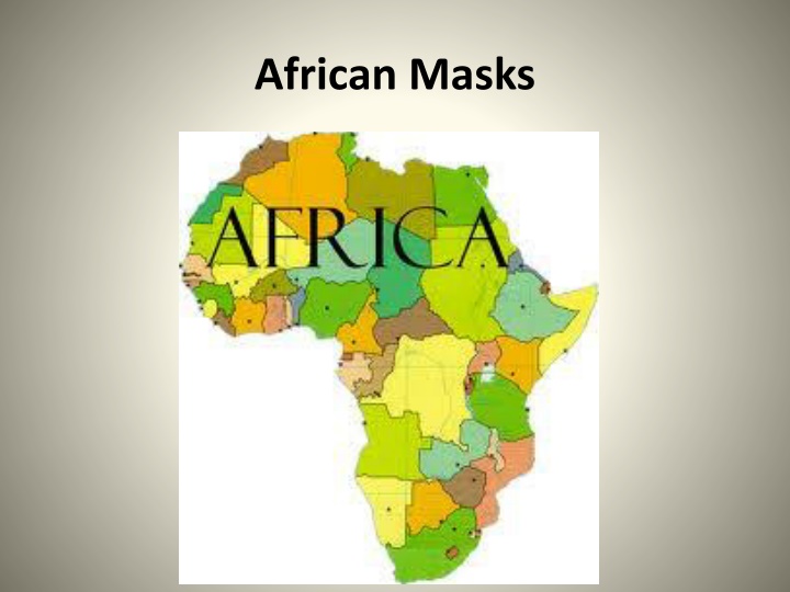 african masks