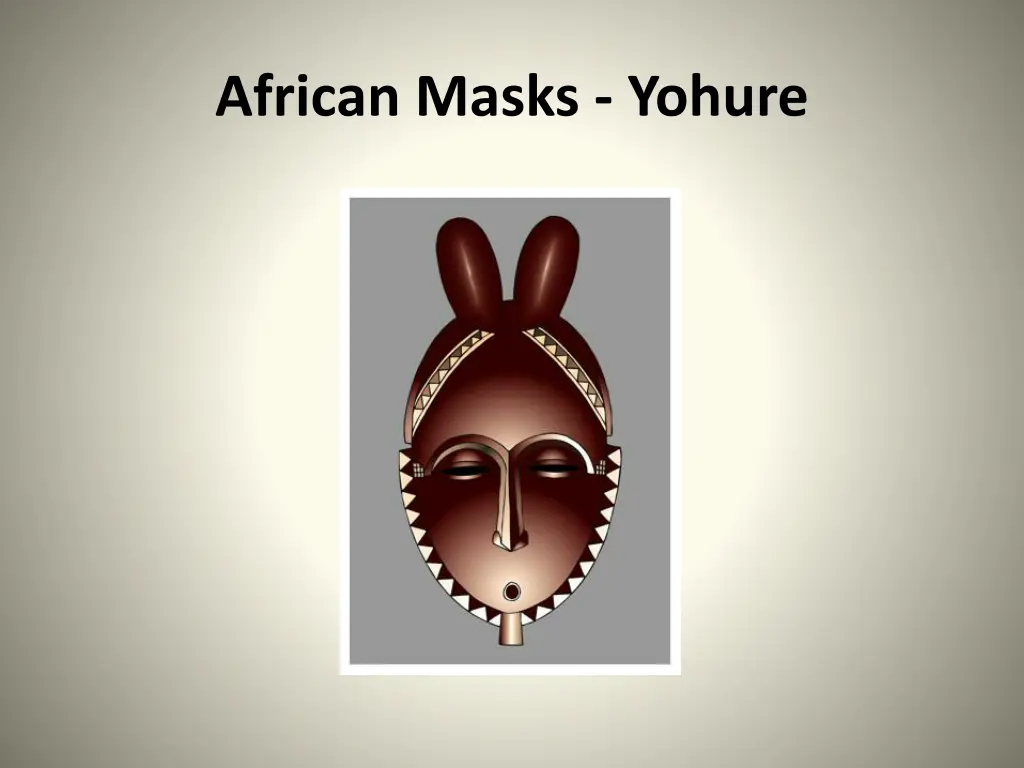 african masks yohure