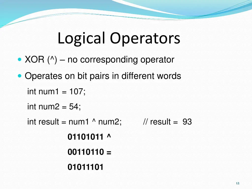 logical operators 3