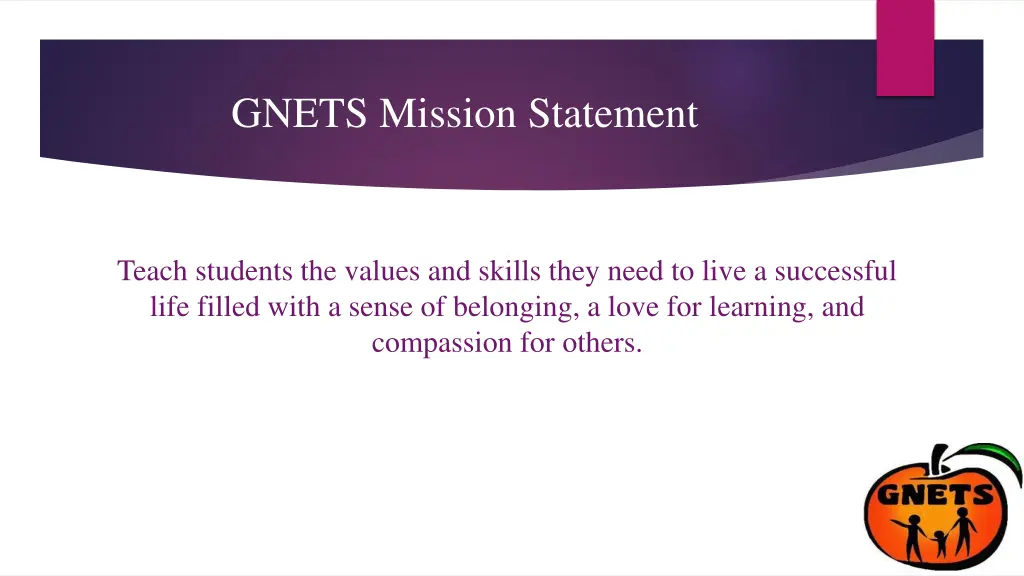 gnets mission statement