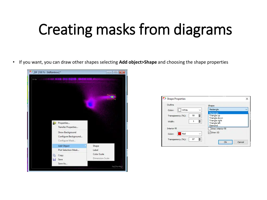 creating masks from diagrams creating masks from 1