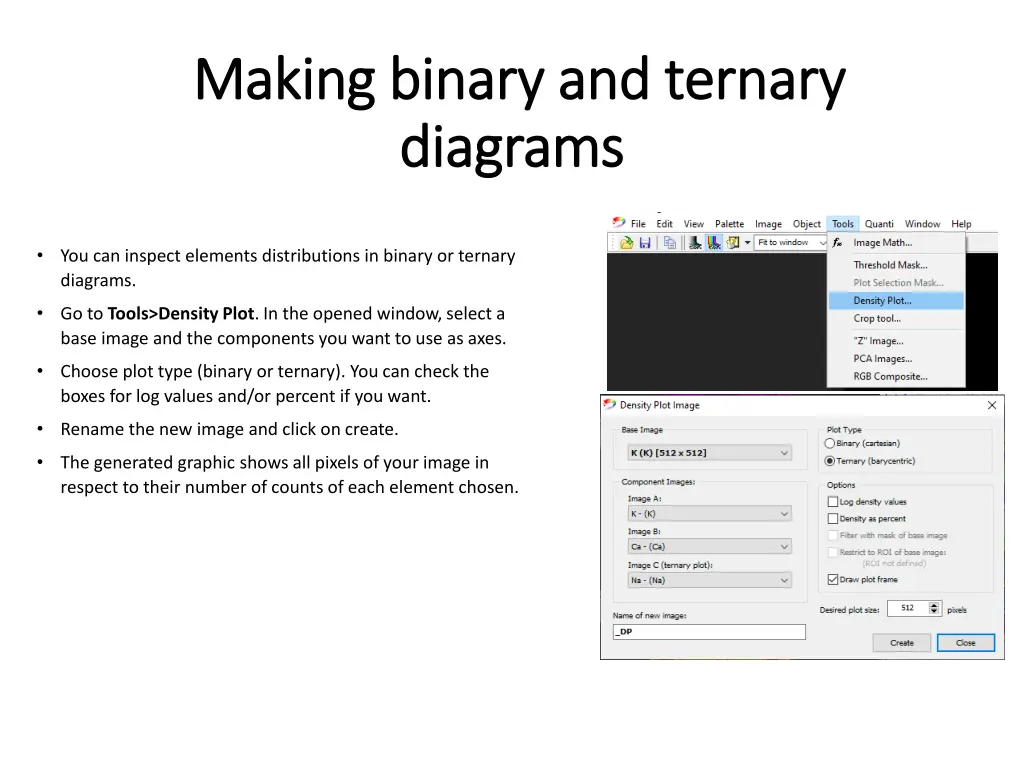 making binary and ternary making binary