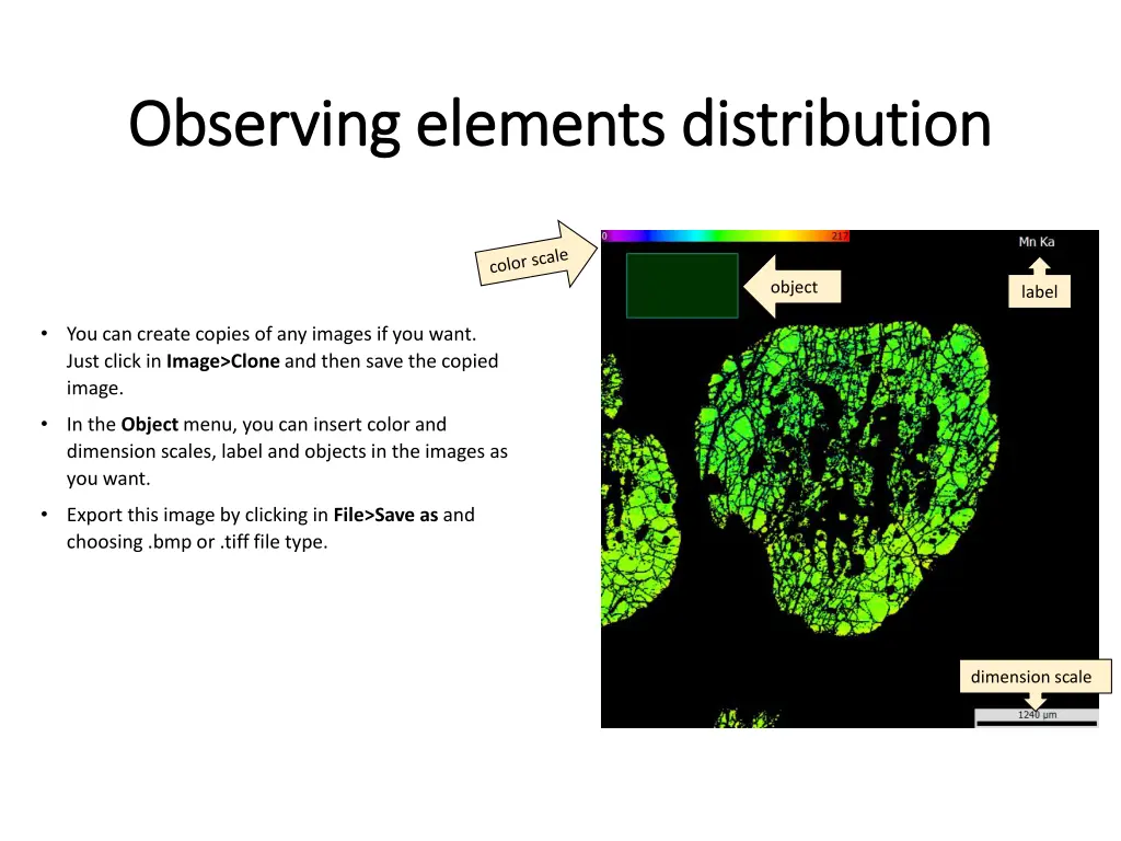 observing elements distribution observing 5