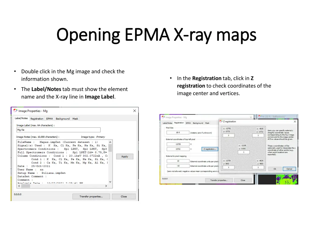 opening epma x opening epma x ray maps 3