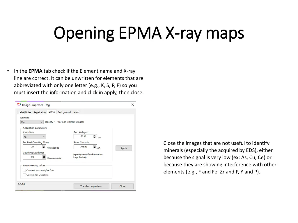 opening epma x opening epma x ray maps 4