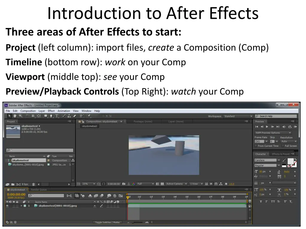 introduction to after effects 1