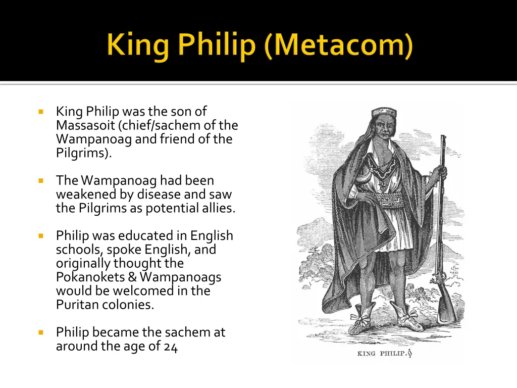 king philip was the son of massasoit chief sachem