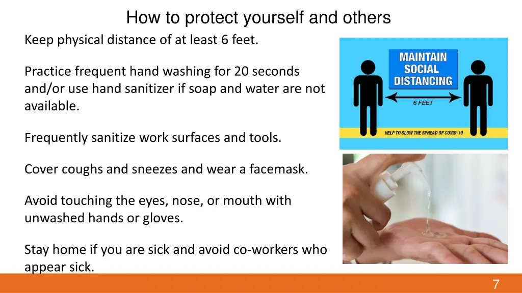 how to protect yourself and others