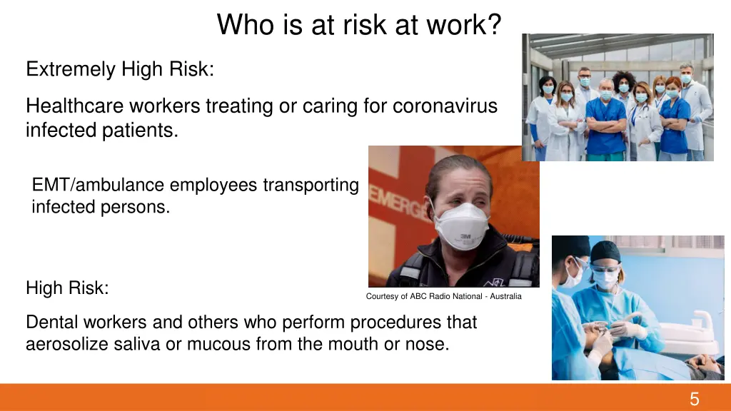 who is at risk at work