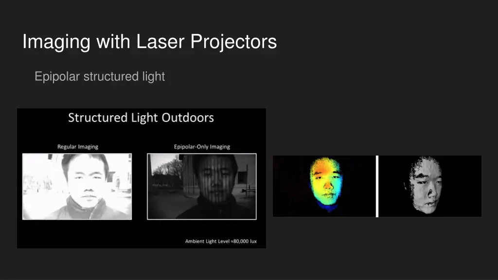 imaging with laser projectors 3