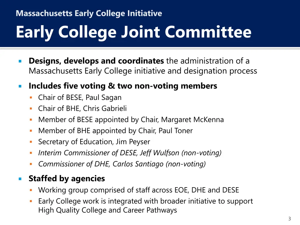 massachusetts early college initiative early 1