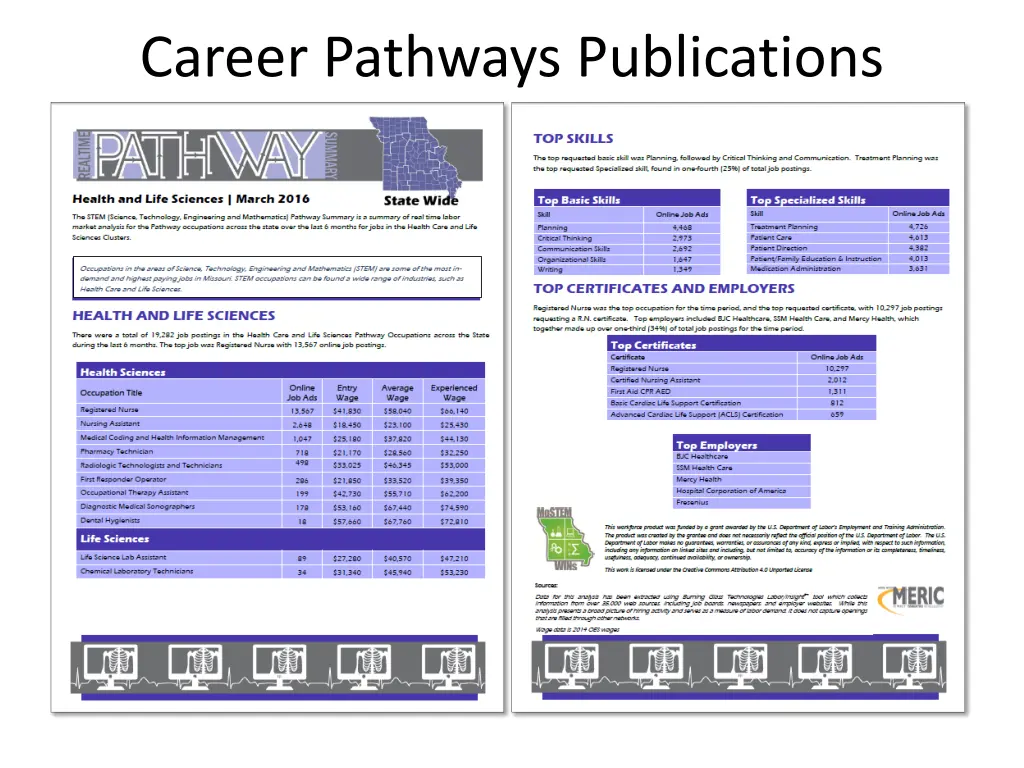 career pathways publications 1