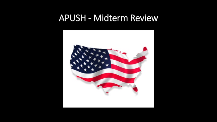 apush apush midterm review midterm review