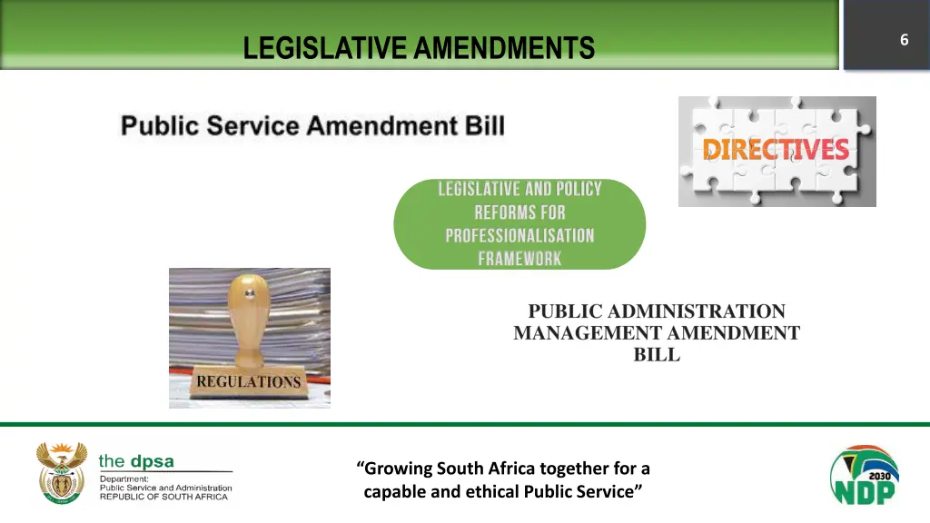 legislative amendments