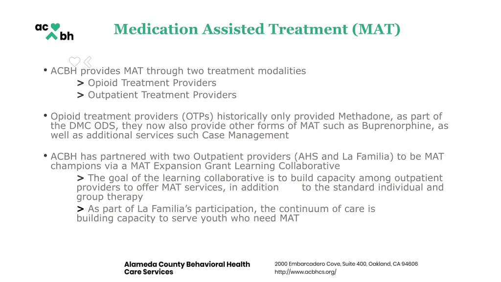 medication assisted treatment mat 1