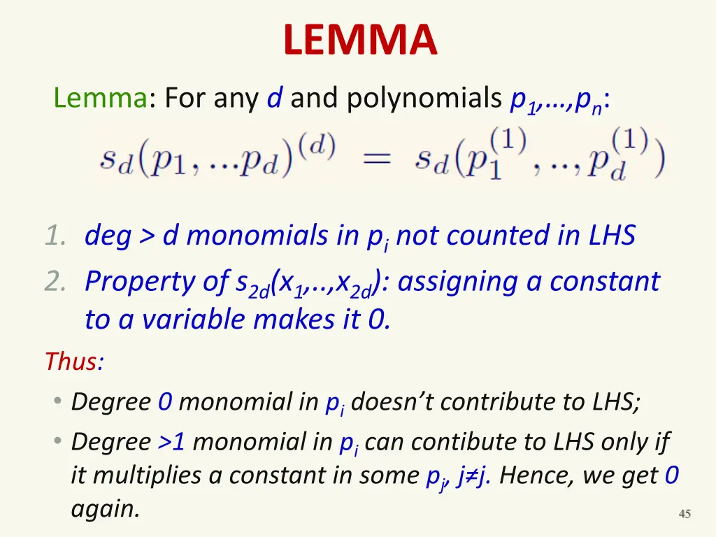 lemma