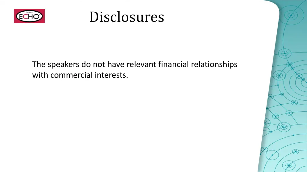 disclosures