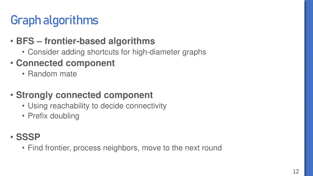 graph algorithms