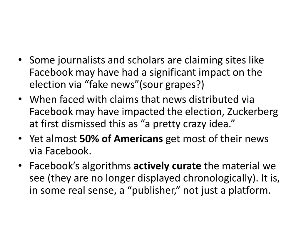 some journalists and scholars are claiming sites