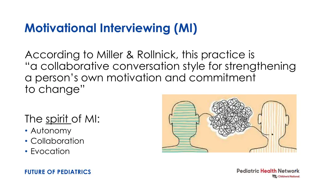 motivational interviewing mi