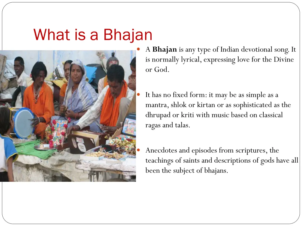 what is a bhajan