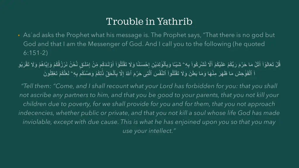 trouble in yathrib 4