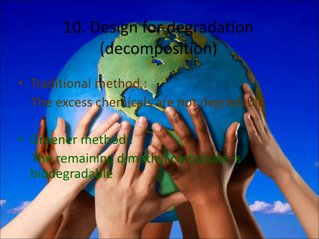 10 design for degradation decomposition