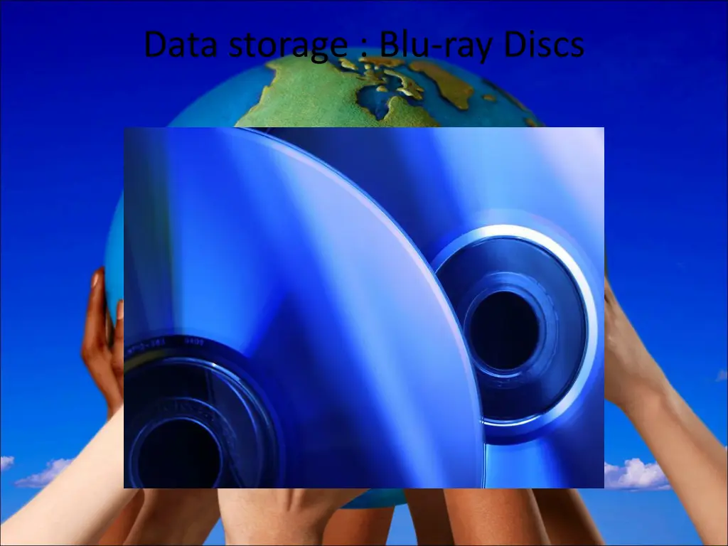 data storage blu ray discs