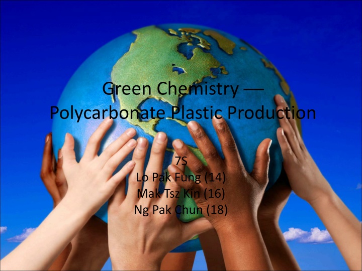 green chemistry polycarbonate plastic production