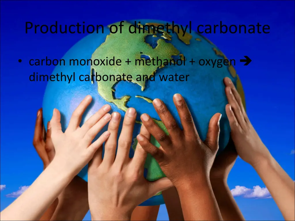 production of dimethyl carbonate