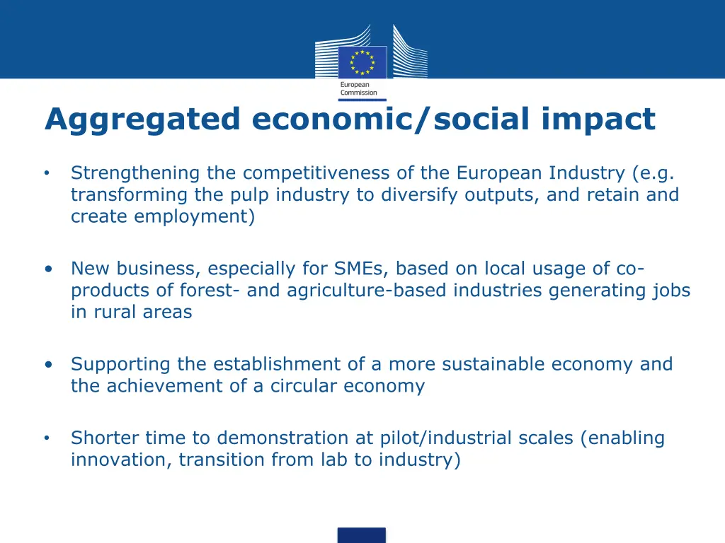 aggregated economic social impact