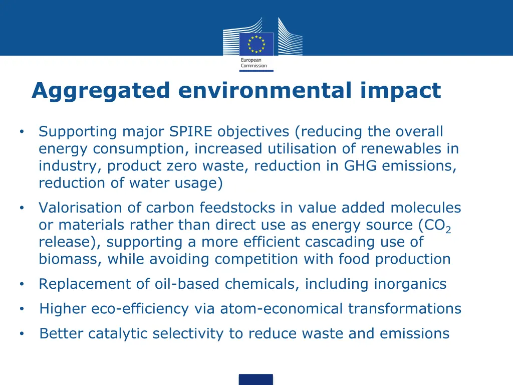 aggregated environmental impact