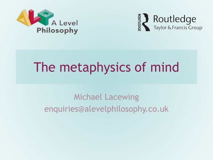 the metaphysics of mind