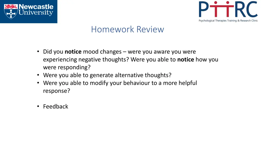 homework review