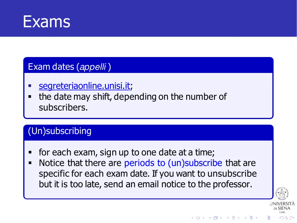 exams 2